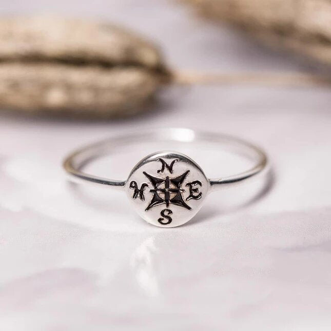 Silver Ring - Compass-MM-Juri Elle