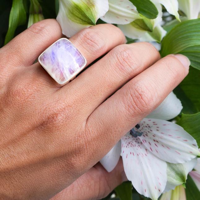 Moonstone Ring - Sleeping Beauty-MM-Juri Elle