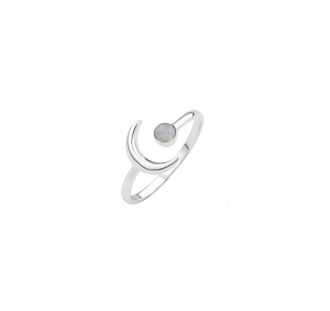 Lunar Moonstone Ring-J&CO-Juri Elle