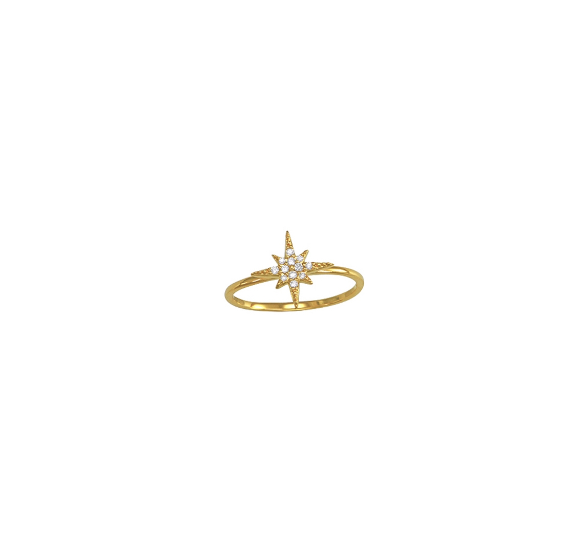 Pave Starburst Ring-J&CO-Juri Elle
