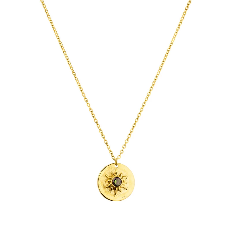 'LUANA COIN' NECKLACE-purelei-Juri Elle