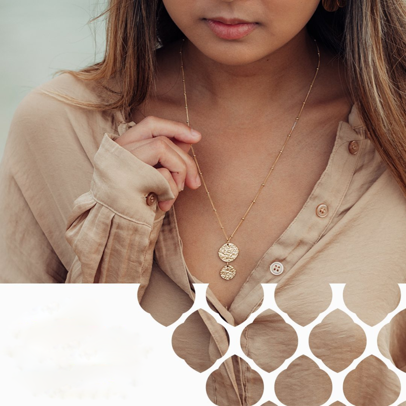 'MALIHINI COIN' NECKLACE