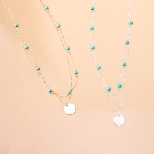 Bohemian Double Sequined Turquoise