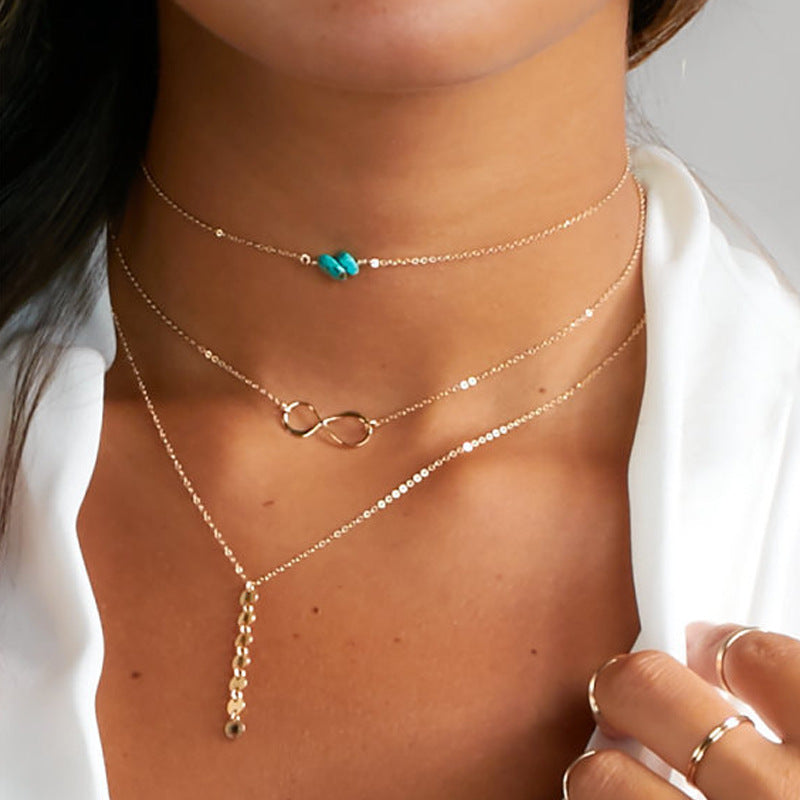 Bohemian Marble Necklace