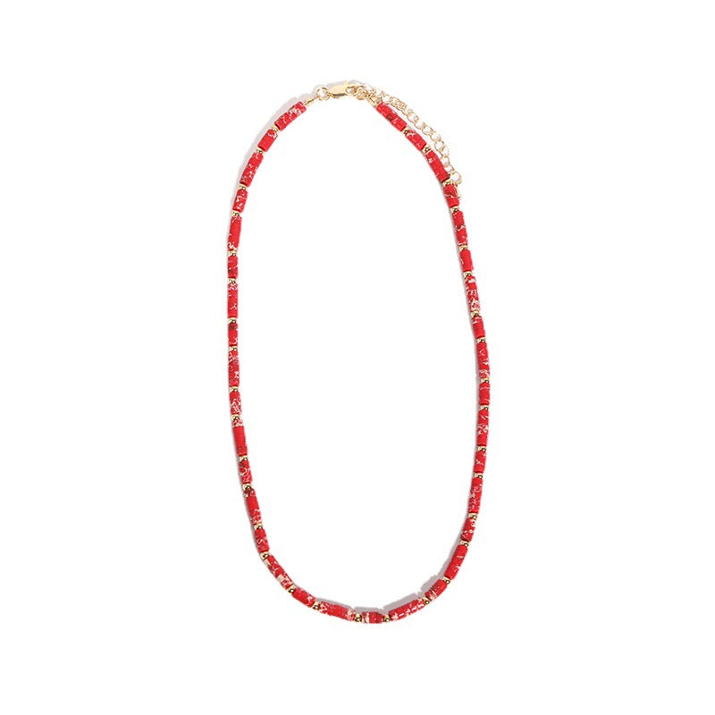 Bohemian Natural Gem Necklace