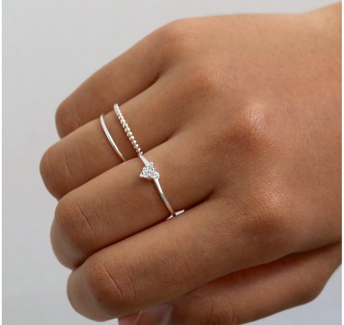 Sparkle Trinity Ring-J&CO-Juri Elle