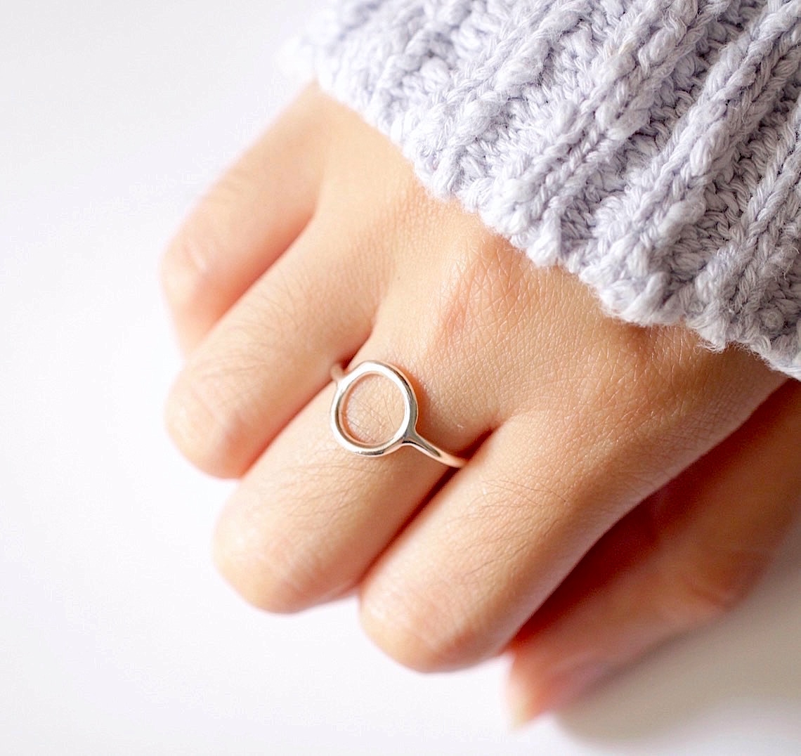 Perfect Circle Ring Gold-J&CO-Juri Elle