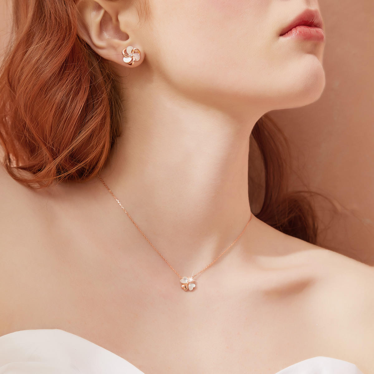Guardian Lucky Round Cut Sterling Silver Necklace