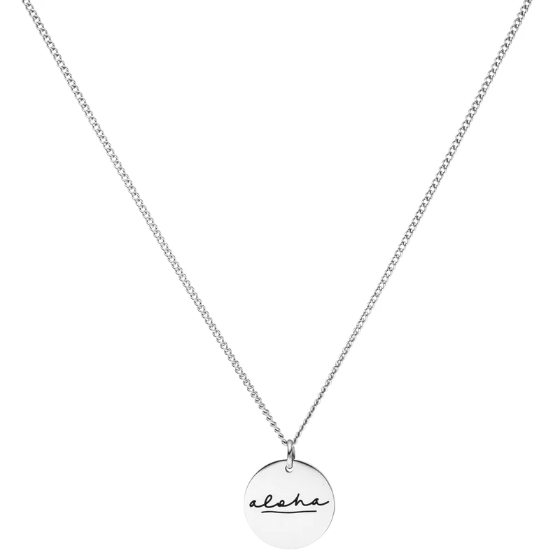 'ALOHA COIN' NECKLACE-purelei-Juri Elle