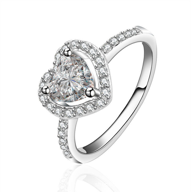 Wear Me Heart Cut Sterling Silver Ring-TL-Juri Elle