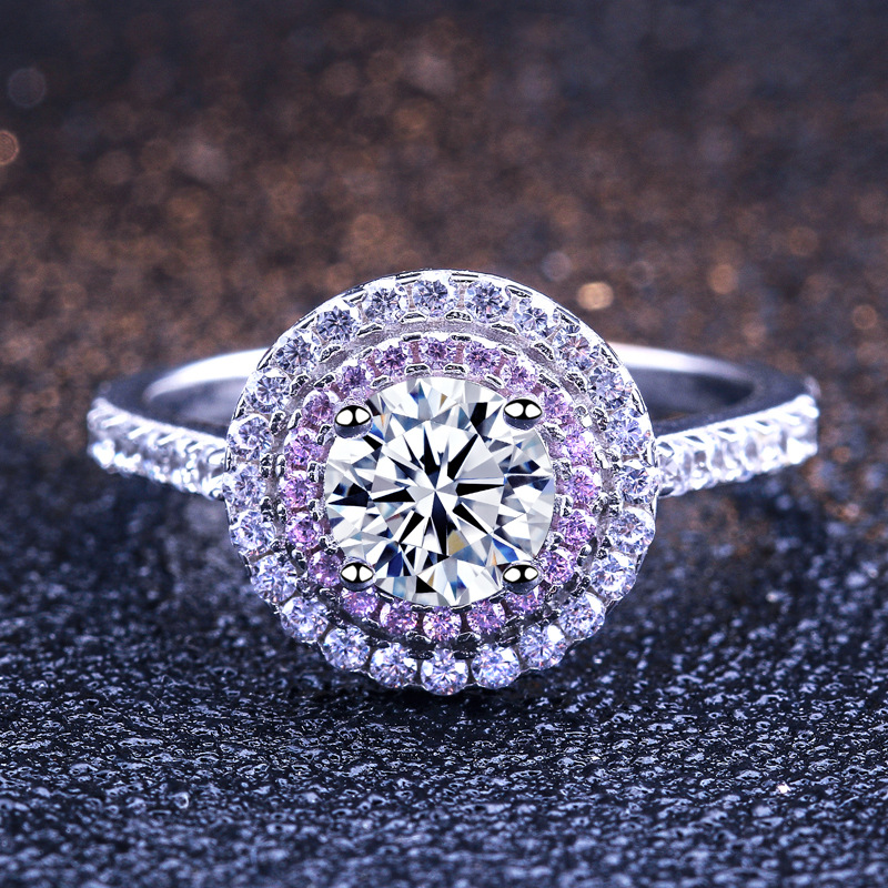 Timeless beloved Round Cut Sterling Silver Ring-TL-Juri Elle