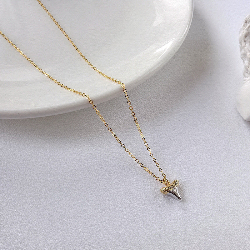 Personality Gradient Sterling Silver Necklace