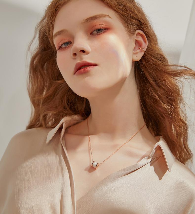 Wish Wheel Plated 14K Gold Necklace