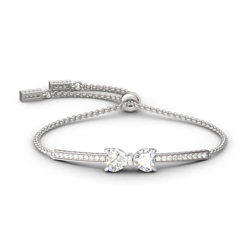 Two Heart Knot Bracelet-JE-Juri Elle