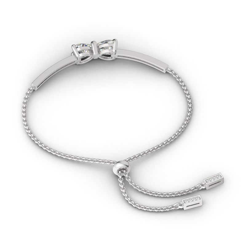 Two Heart Knot Bracelet-JE-Juri Elle