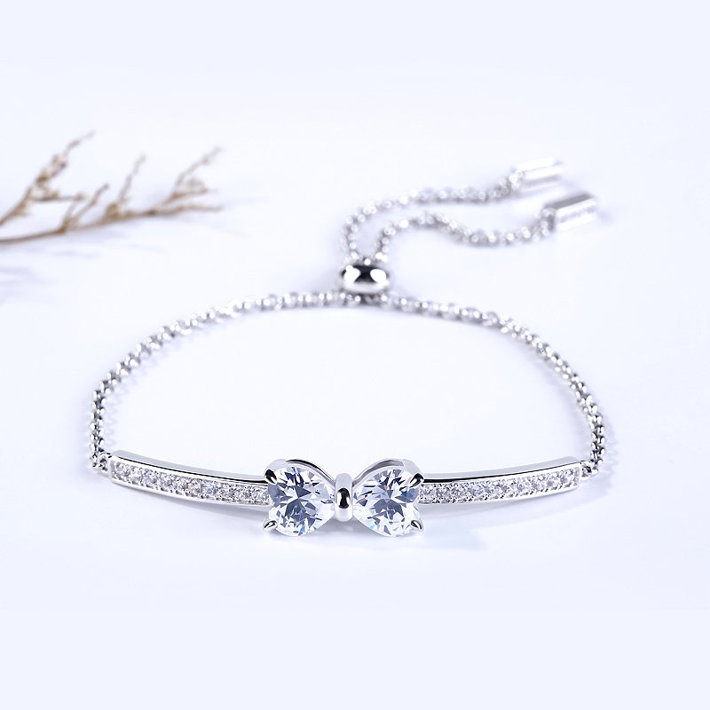 Two Heart Knot Bracelet-JE-Juri Elle