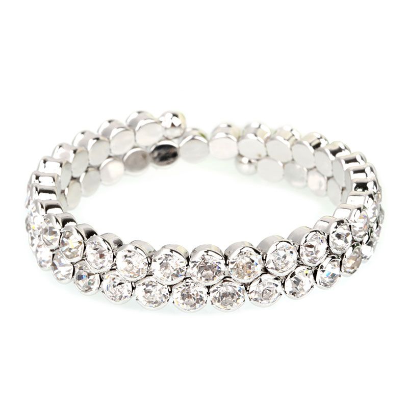 Asymmetric Tennis Bracelet-JE-Juri Elle