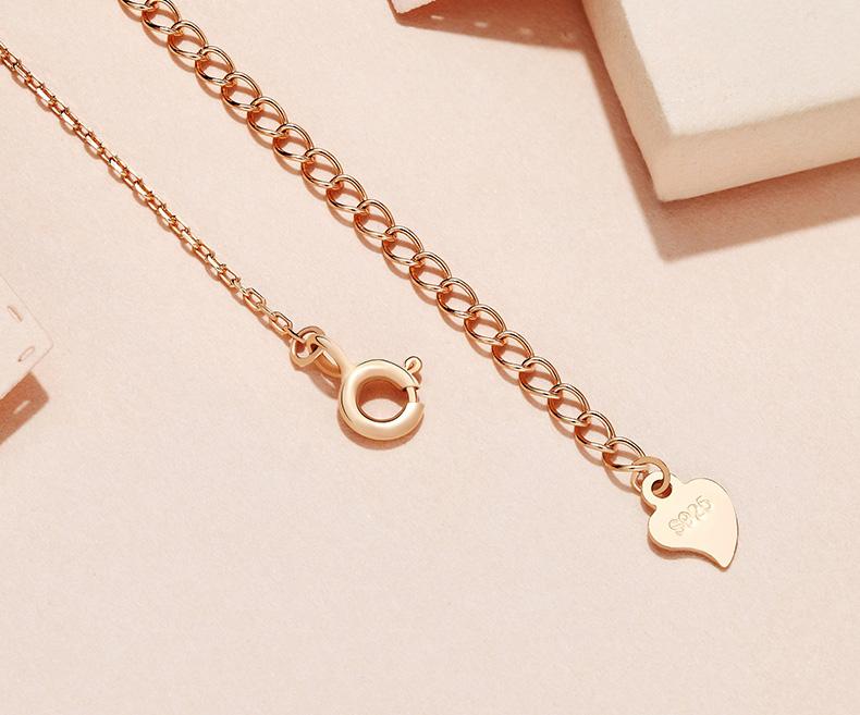 Elegant Smiley Arc Pearls Round Cut Sterling Silver Necklace