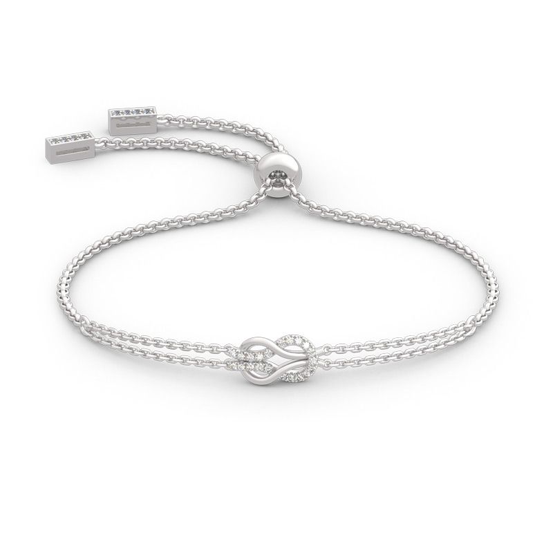 Infinity Love Sterling Silver Bracelet-JE-Juri Elle