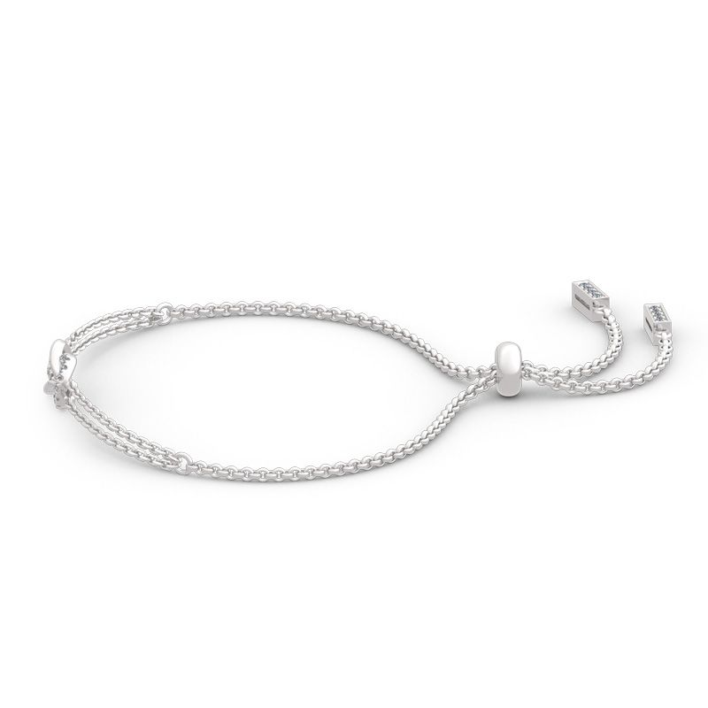 Infinity Love Sterling Silver Bracelet-JE-Juri Elle