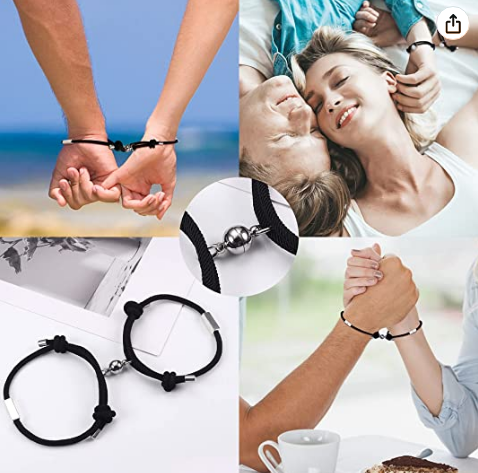 2 Pcs Matching Couples Bracelets