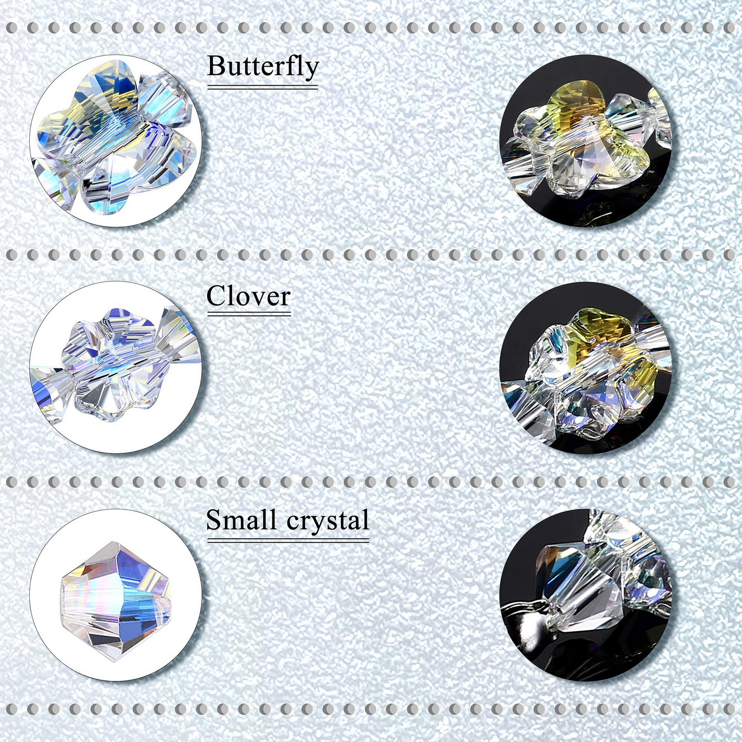 Butterfly Shaped Aurora colour Bracelets