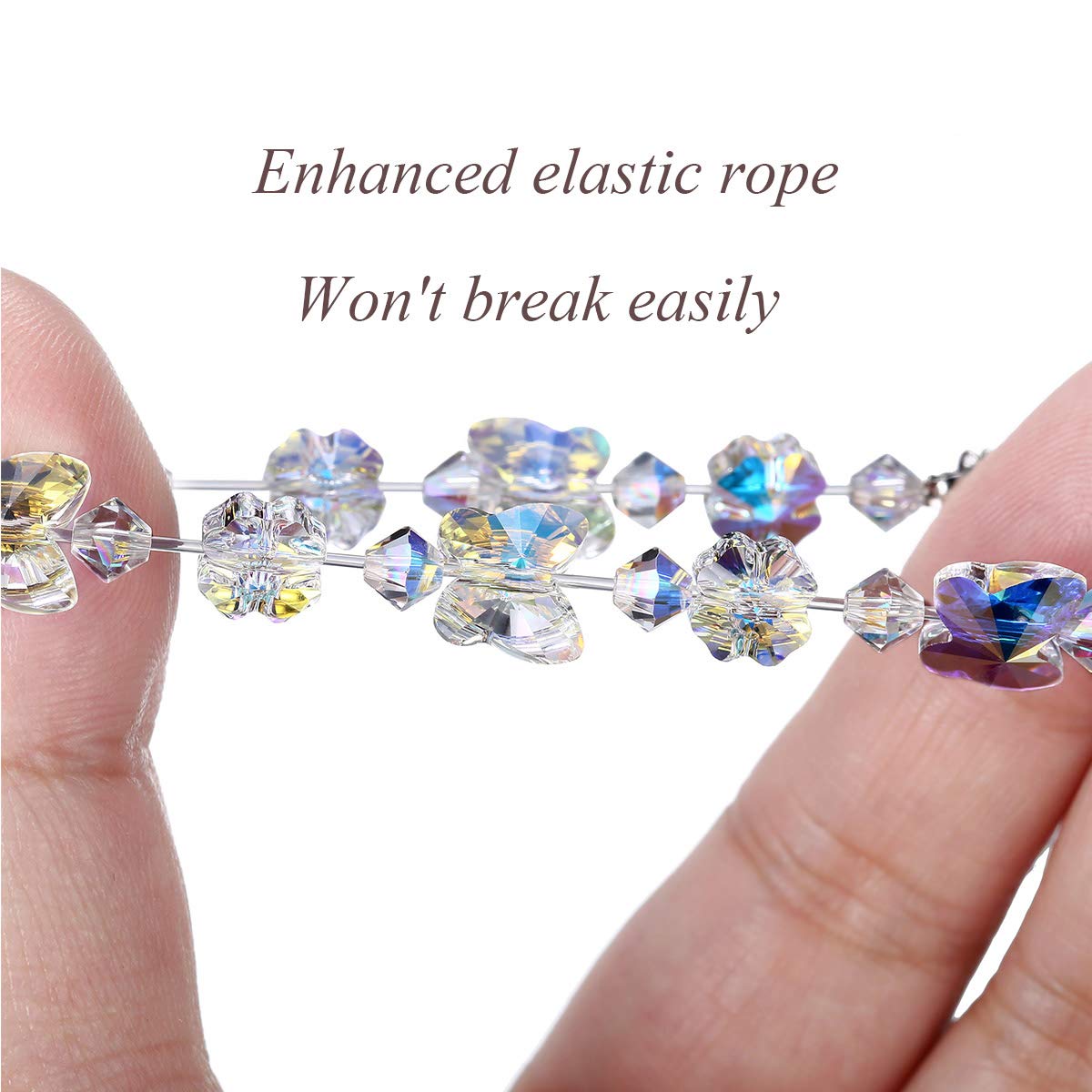 Butterfly Shaped Aurora colour Bracelets