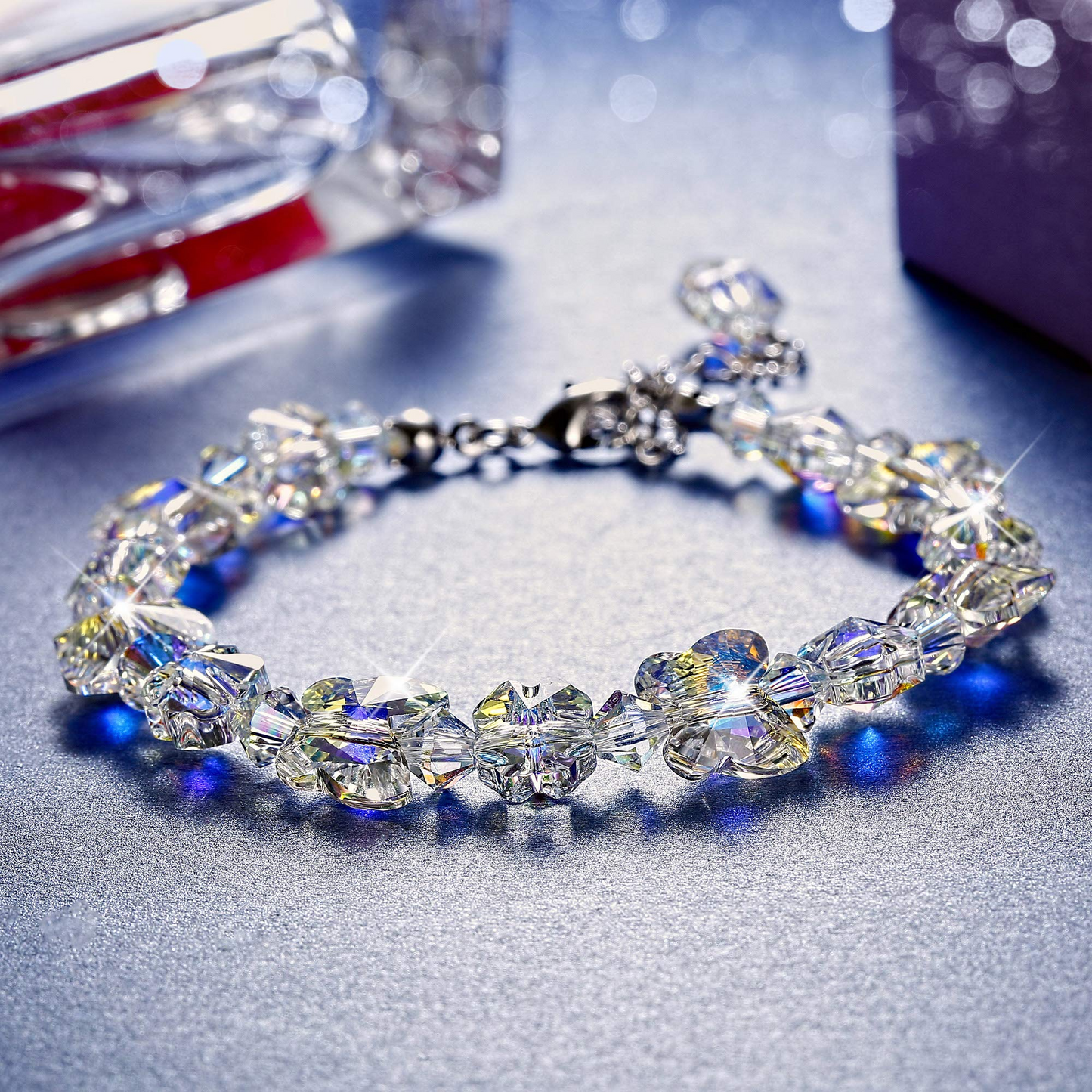 Butterfly Shaped Aurora colour Bracelets