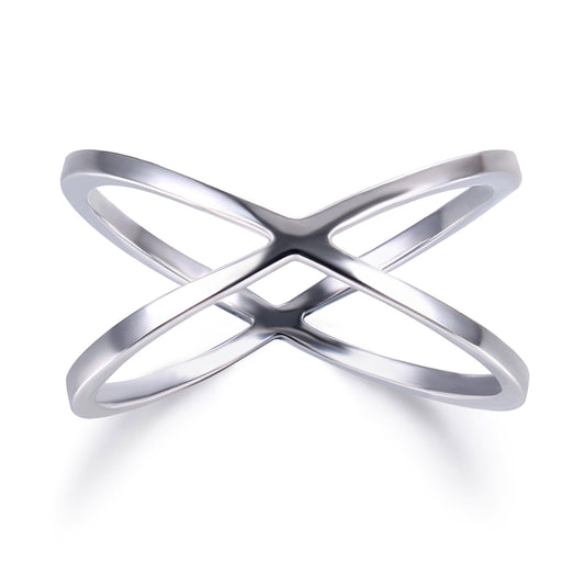 Criss Cross Ring Gold