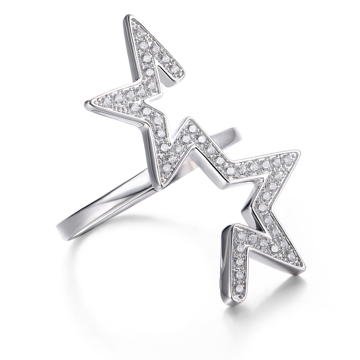 Abstract Star Ring