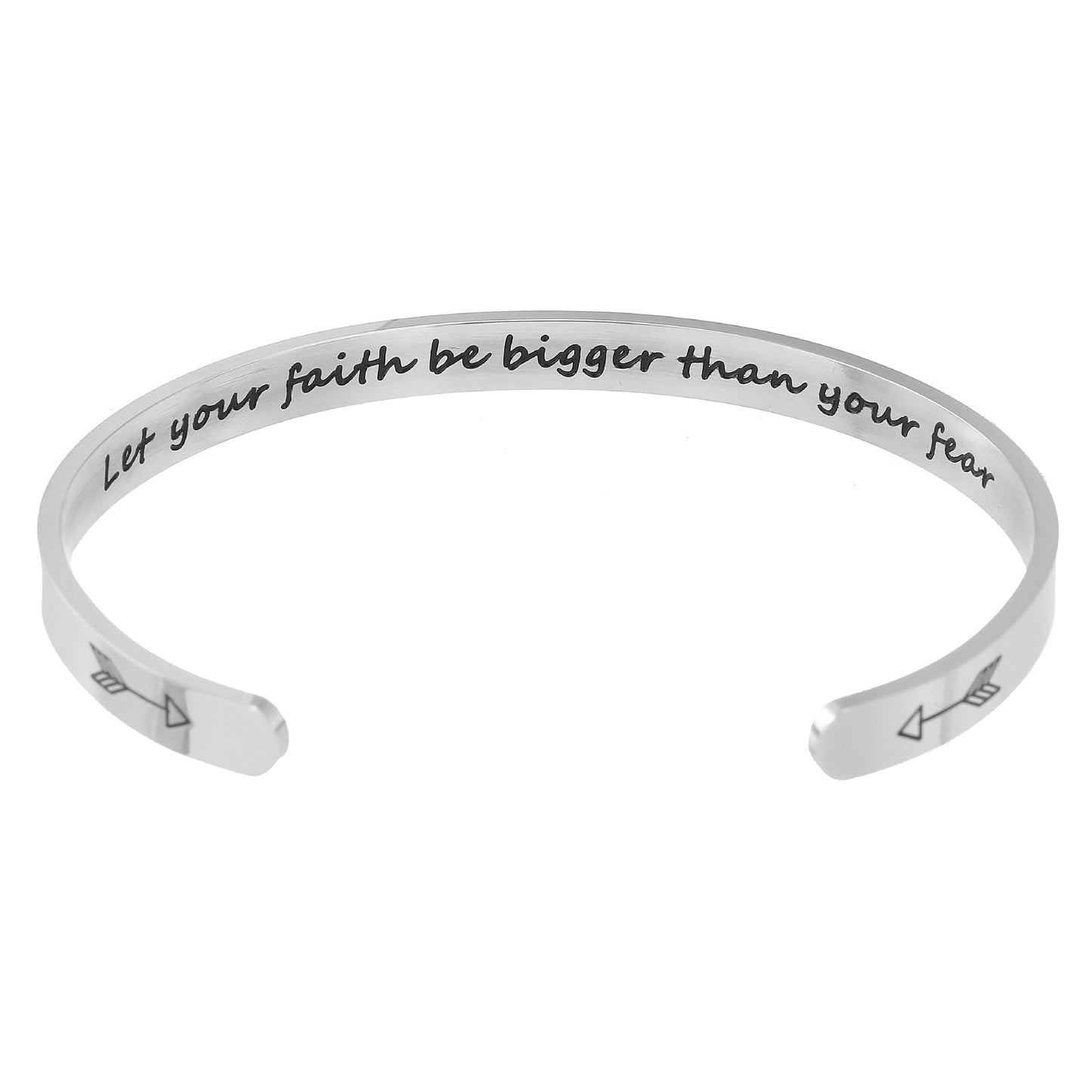 Double Arrow Stainless Steel Bracelet