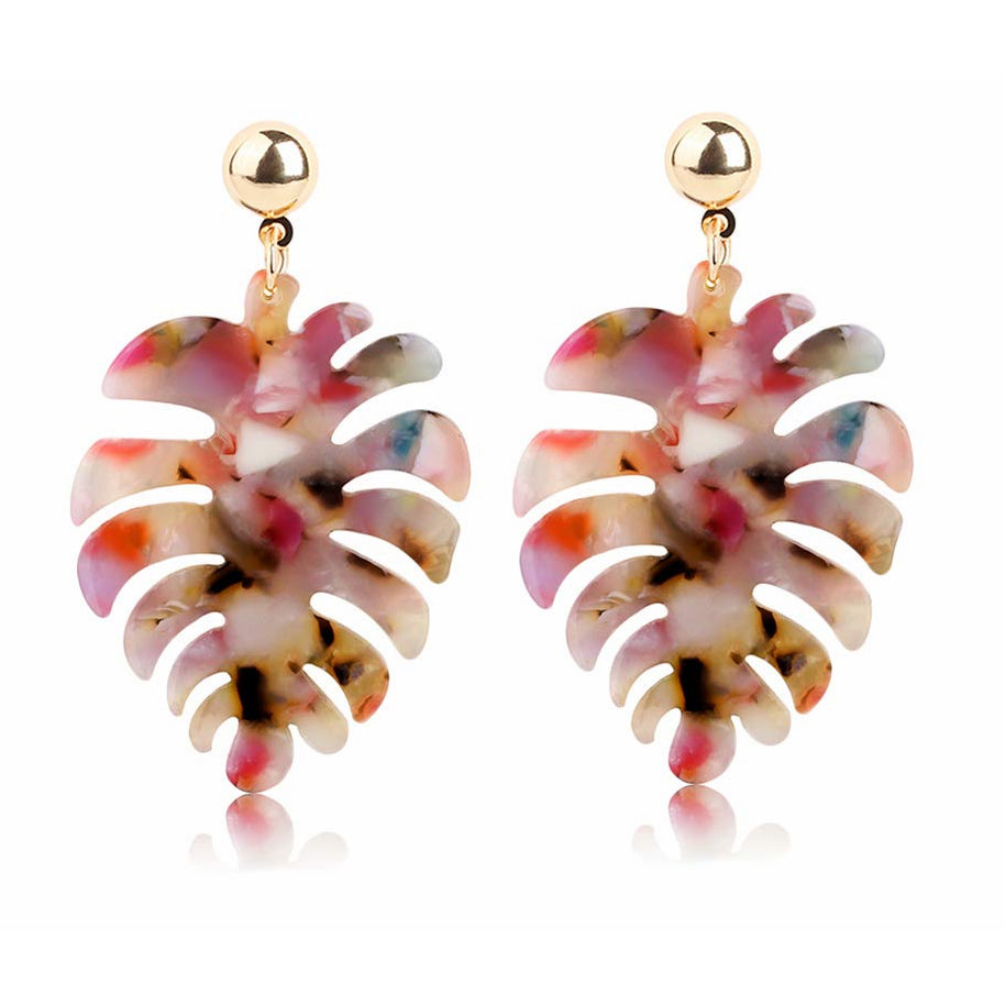 Boucles d'oreilles en rotin acrylique pour femmes faites à la main bohème paille osier tresse boucles d'oreilles pendantes boucles d'oreilles géométriques légères