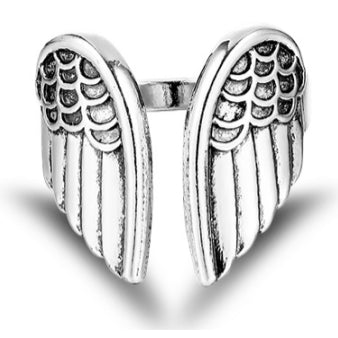 Gothic Punk Adjustable Open Rings