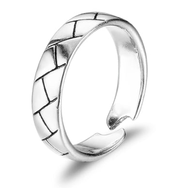 Gothic Punk Adjustable Open Rings