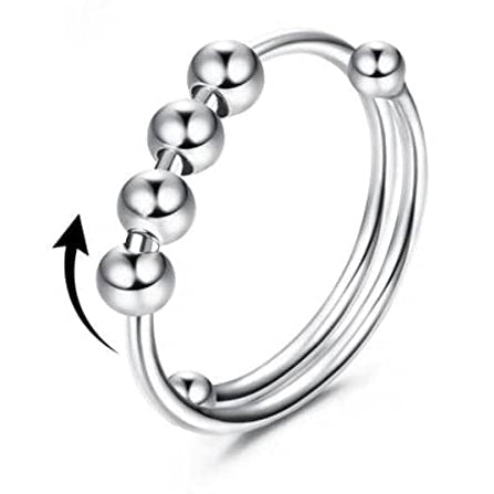 Fidget Anxiety Spinner Ring A