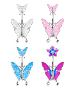 Belly Button Rings 14G 316L Stainless Steel