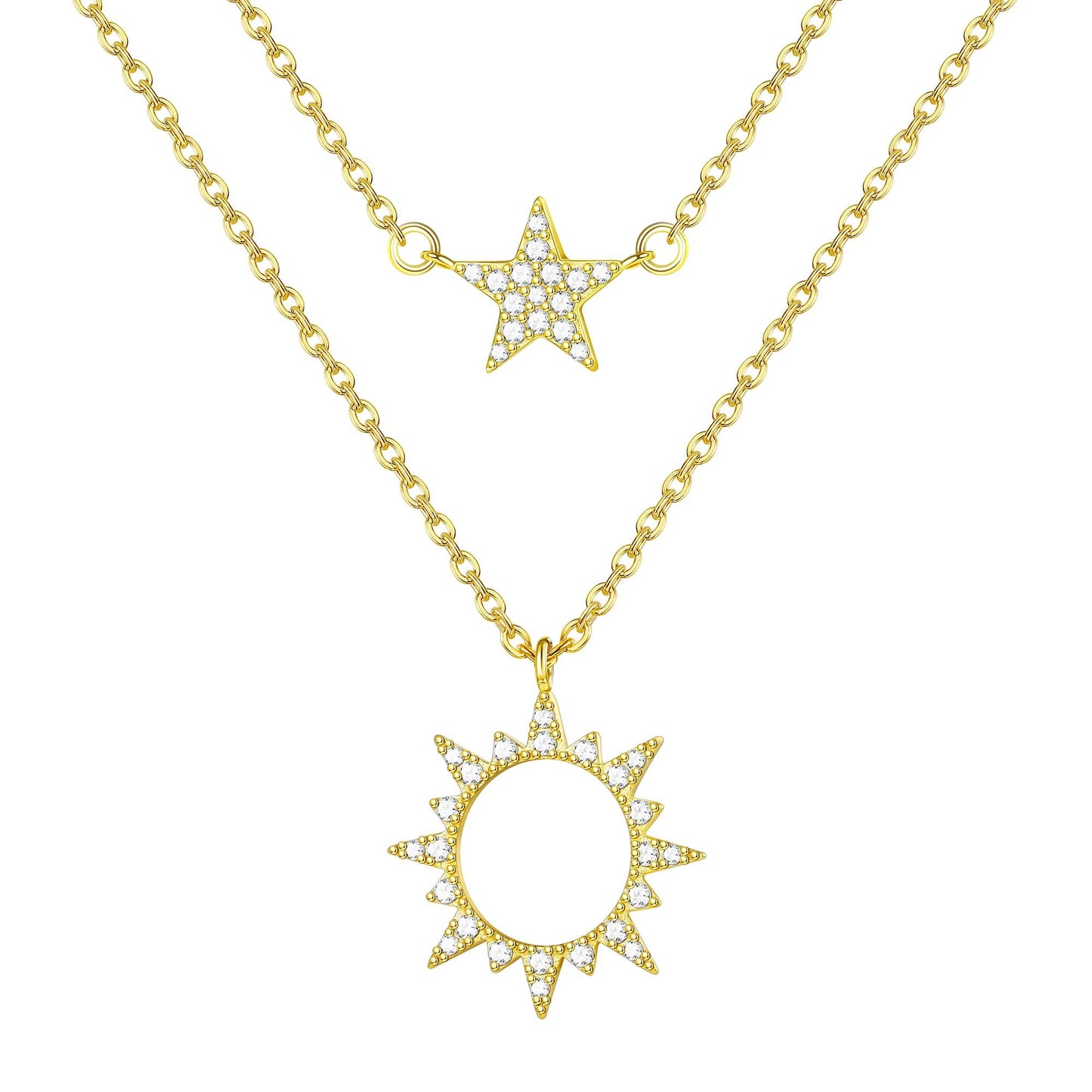 Layered Choker Necklace for Women