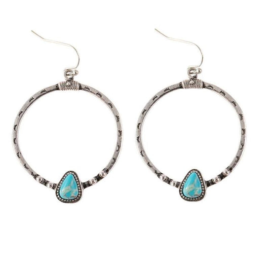 Bohemian Turquoise Earrings