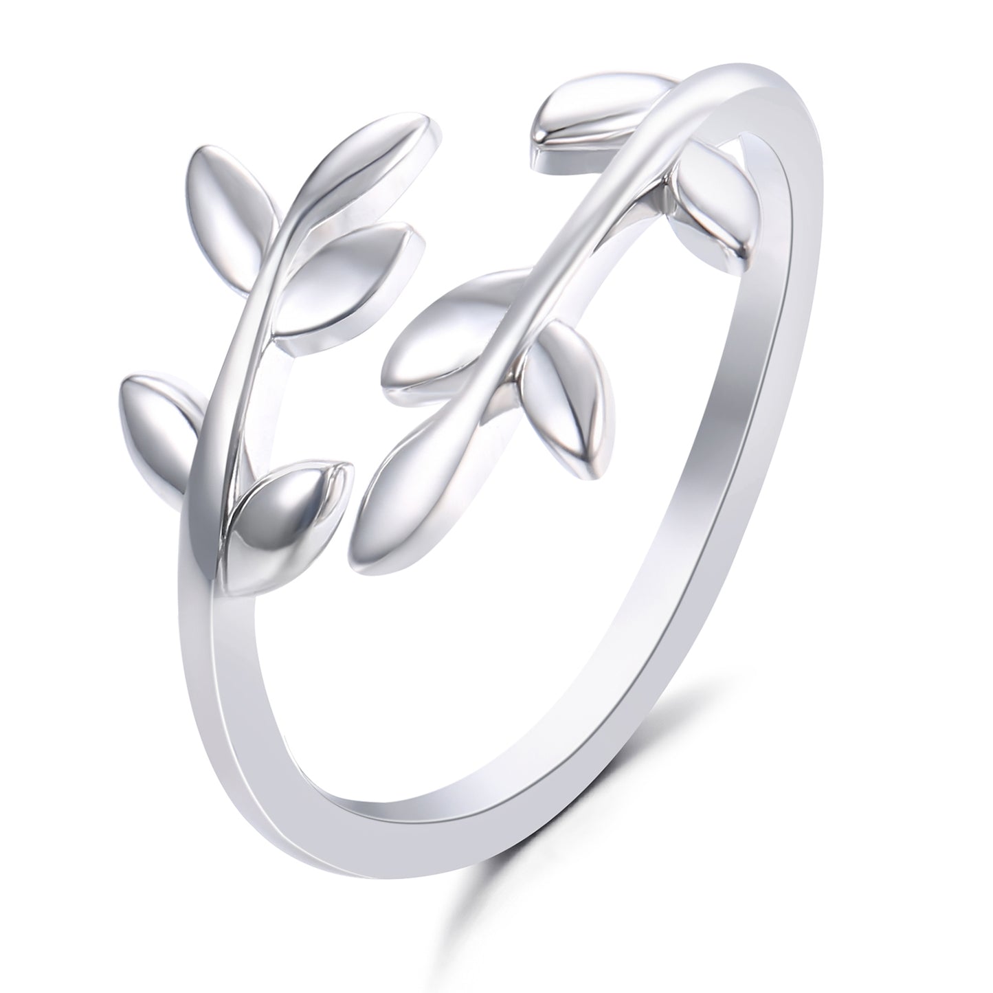 ' LEAF ' Sterling Silver Ring