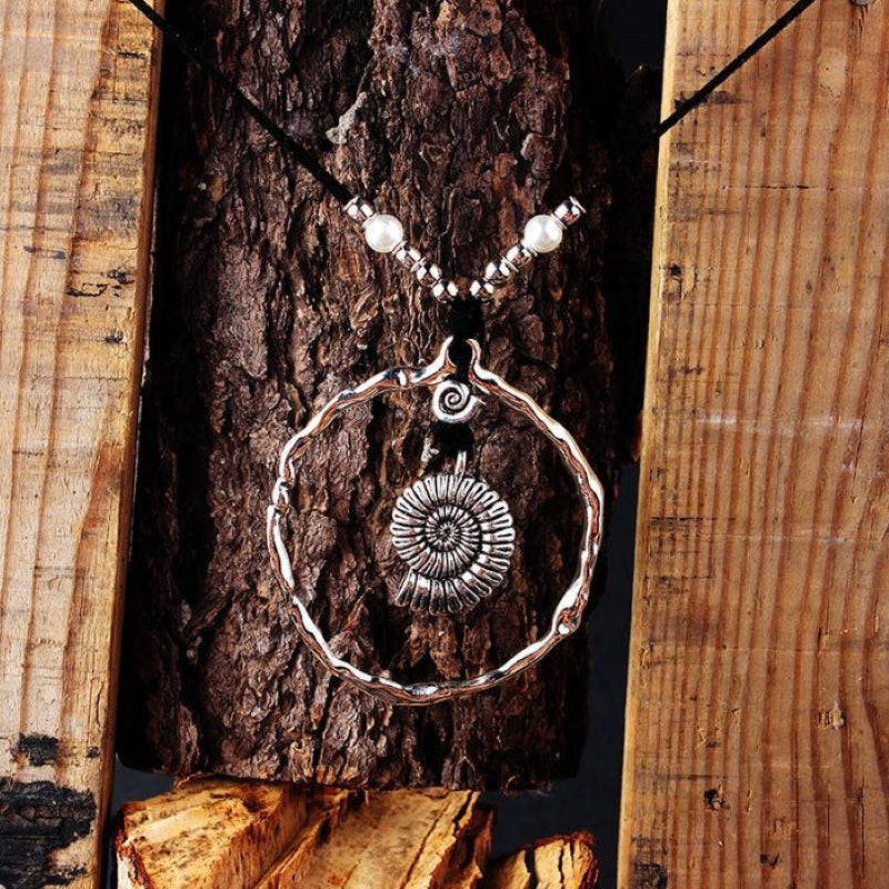 Bohemian Shell Skin String Necklace