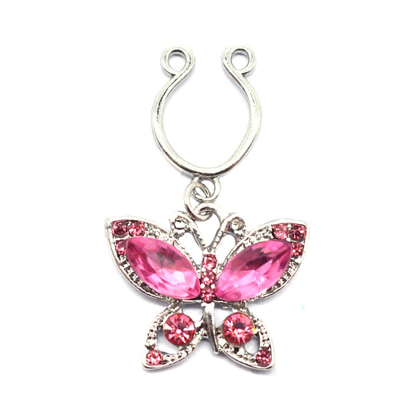 Non-piercing Needed ‘Butterfly’ Nipple Ring