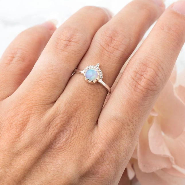 Opal Ring - Dawn-MM-Juri Elle