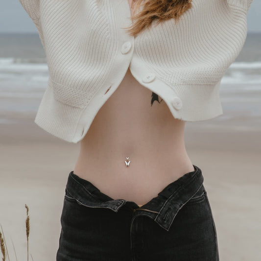 Belly Button Rings 14G 316L Stainless Steel