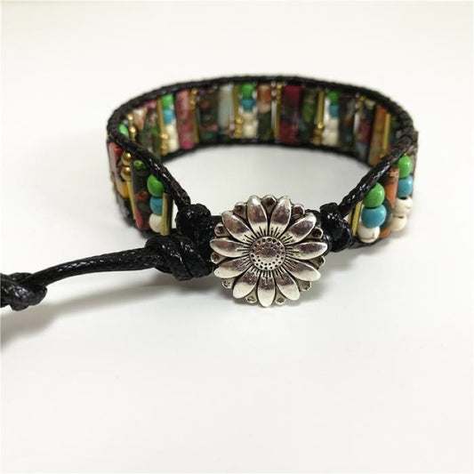 Bohemian Multilayer Beaded Bracelet