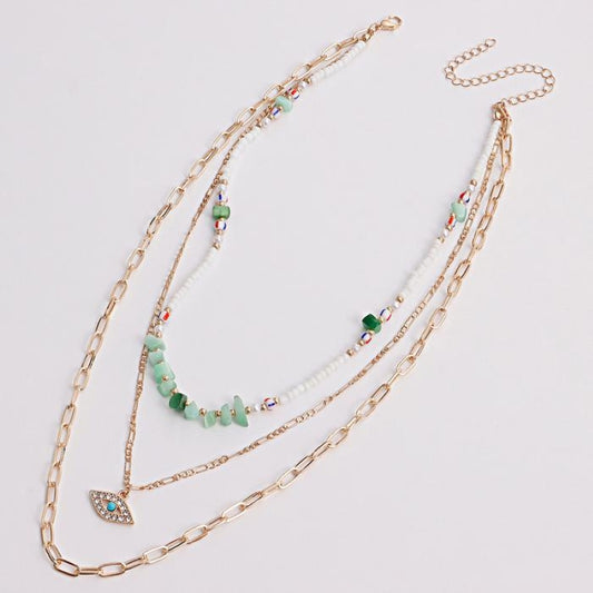 Bohemian Devil's Eye Necklace
