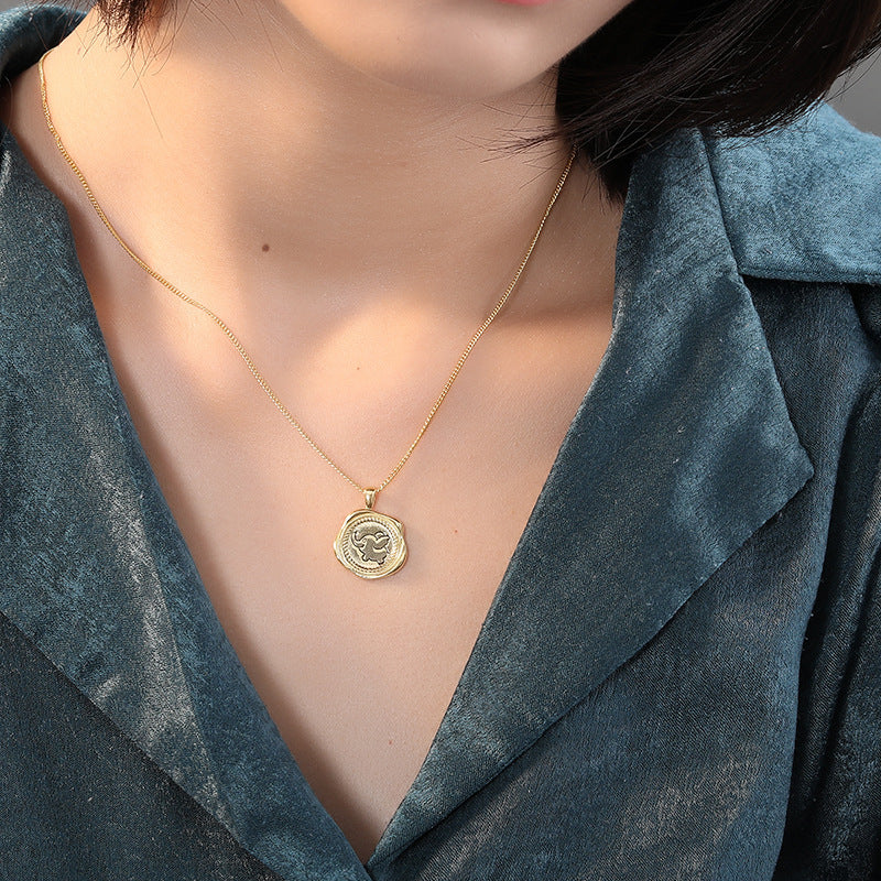 Elephant Pendant Necklace