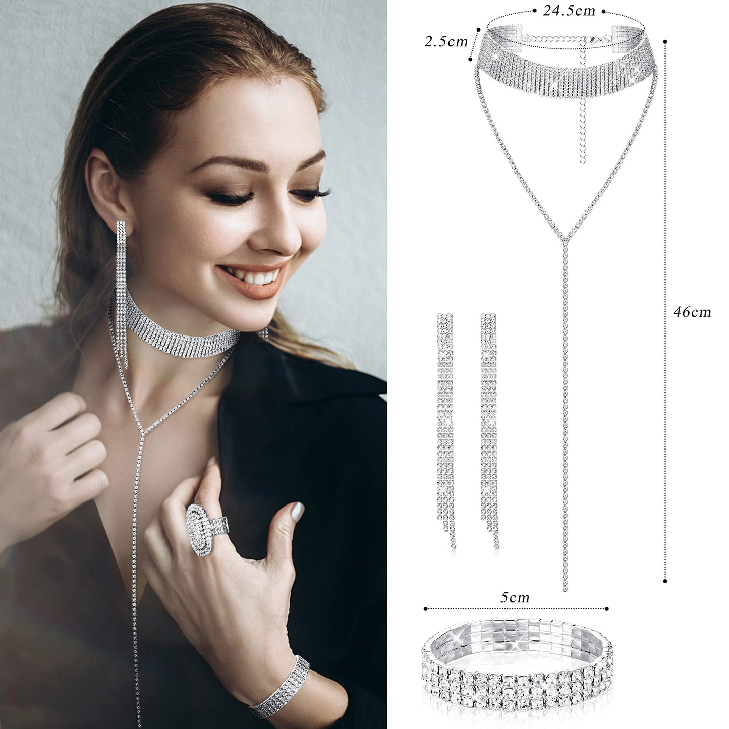 Rhinestone Jewelry for Women