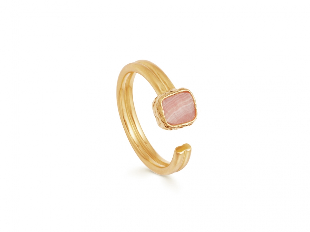 Rhodochrosite Gold Lena Ring-missoma-Juri Elle