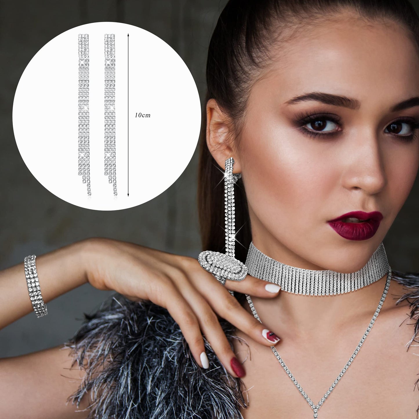 Rhinestone Jewelry for Women