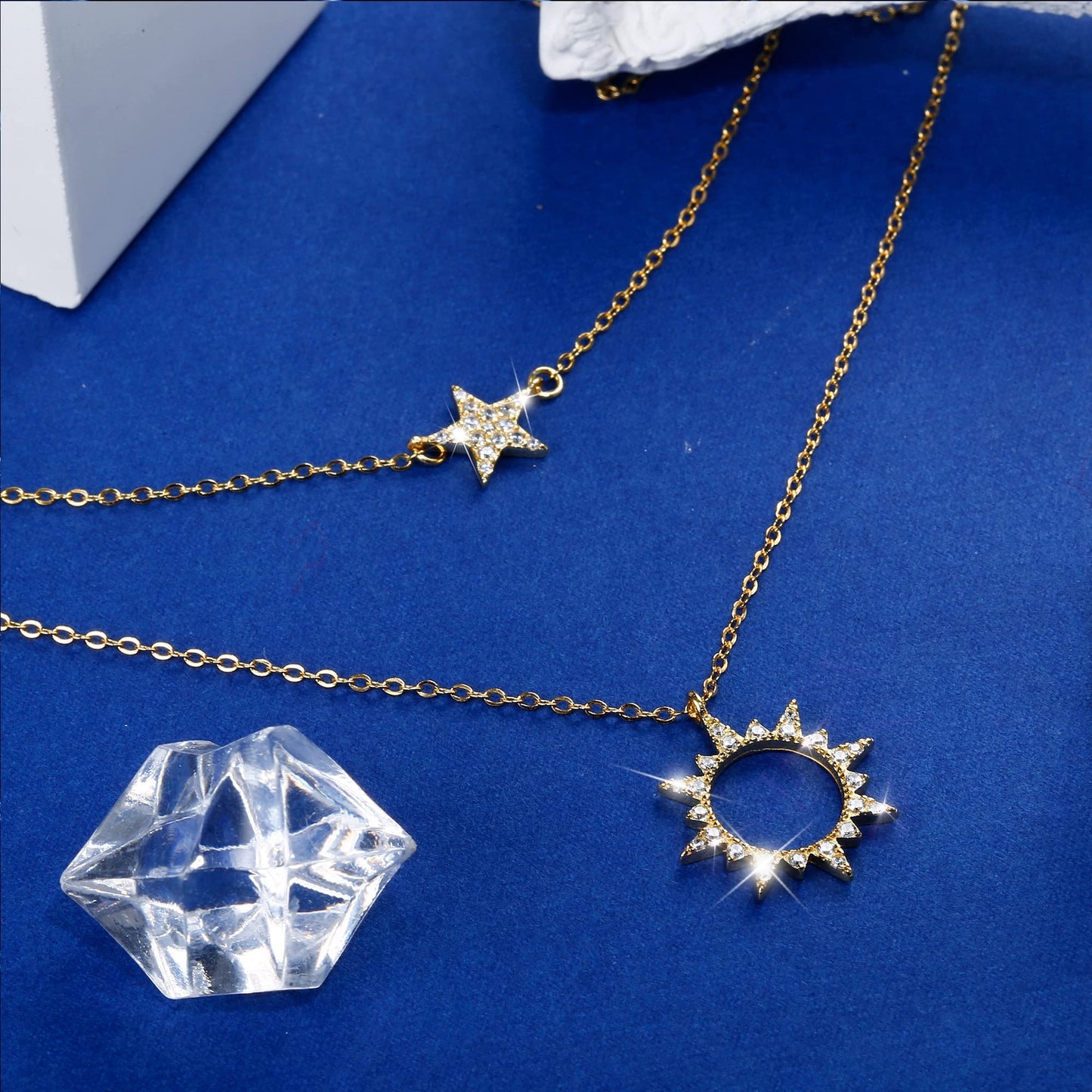 Layered Choker Necklace for Women
